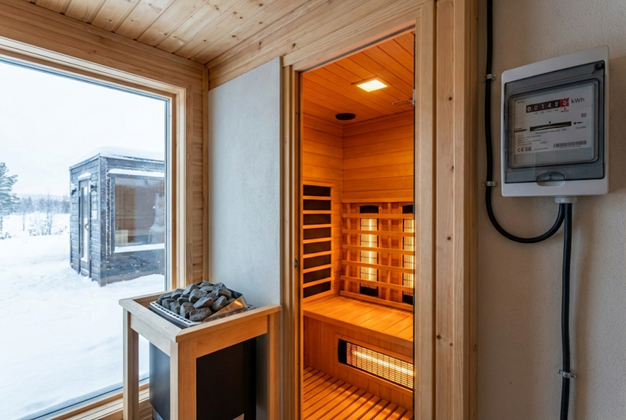 Quelle est la consommation énergétique d'un sauna ? Notre étude