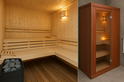 Différences entre sauna pour particulier et professionnels