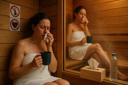 Sauna quand on est malade : est-ce recommandé ?